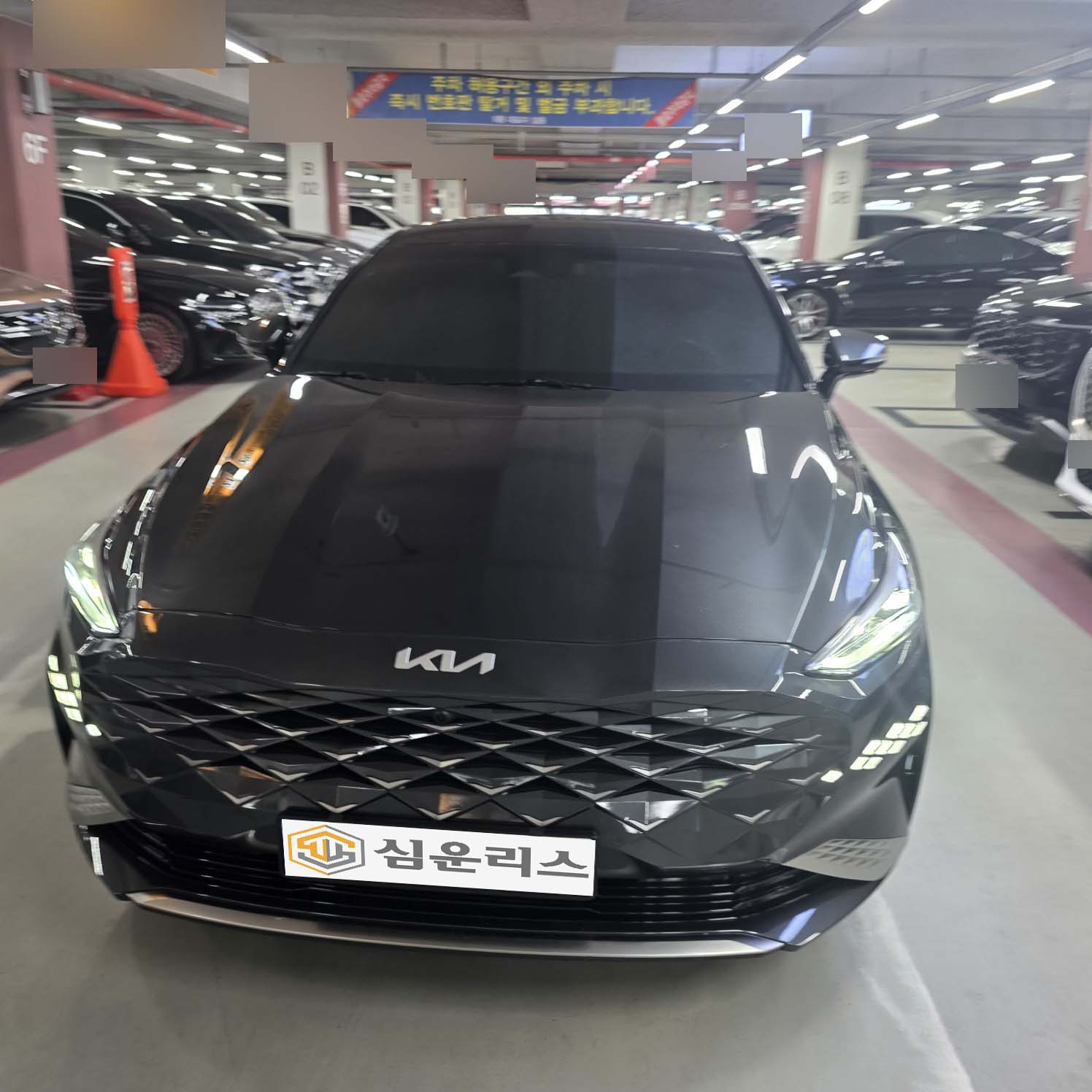 실내를 직접 보고 마음에 든 K8 중고차리스
